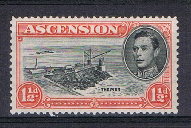 Image of Ascension SG 40ba MM British Commonwealth Stamp